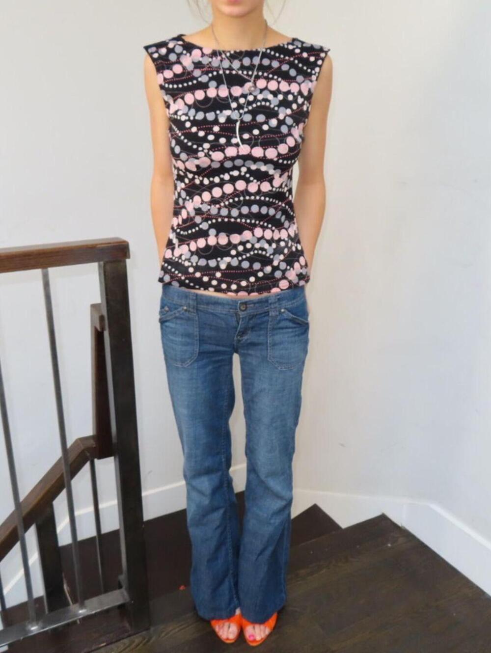Women's Black and Cream Vests-tanks-cami